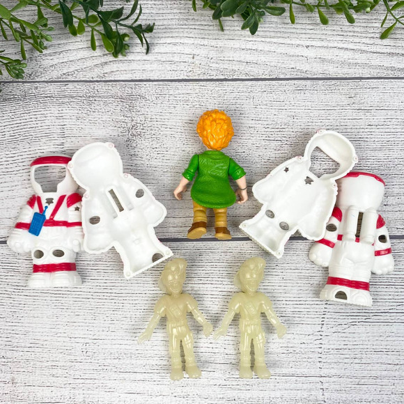 Vintage 1990 Burger King Kids Club Toy Figure Set of Three Glow in the Dark00000 - Picture 7 of 10